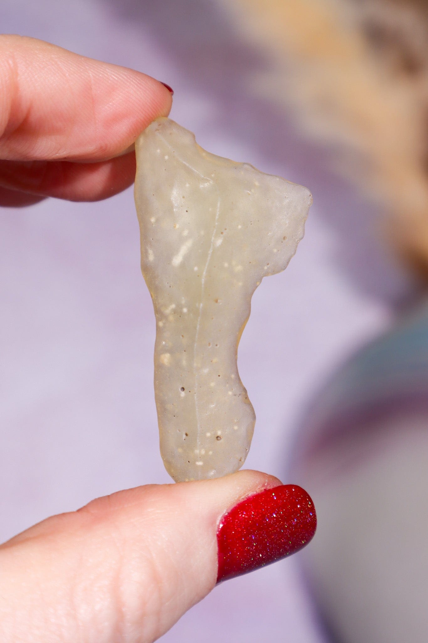 Libyan Desert Glass Tektite 4.55gr A-Grade Tektites Tali & Loz Crystals