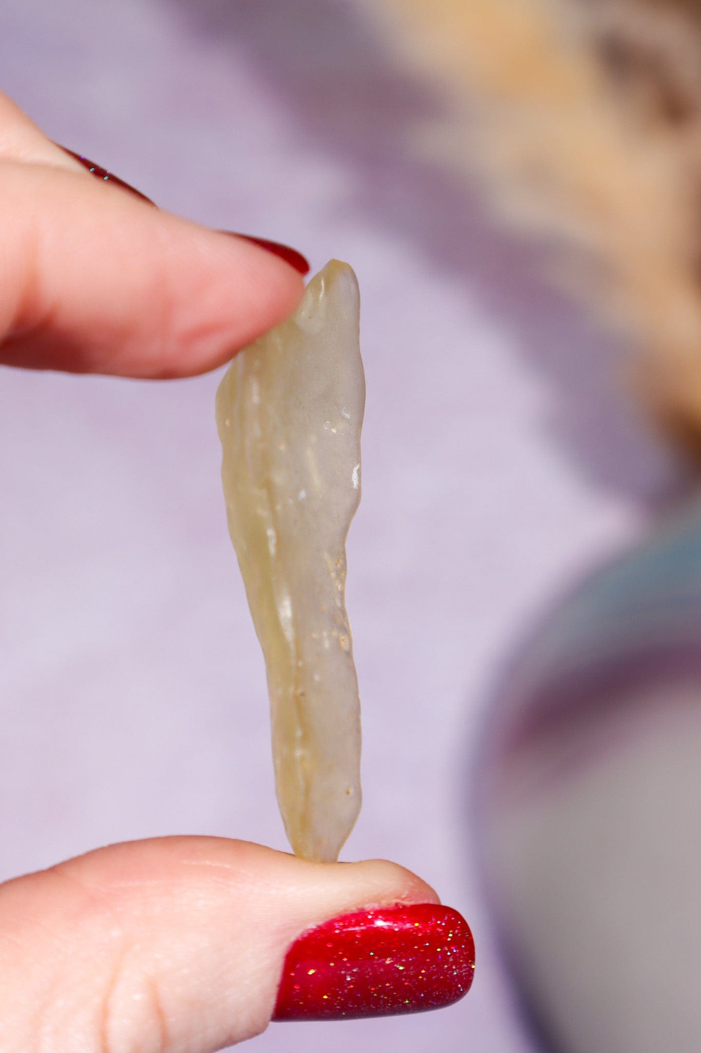 Libyan Desert Glass Tektite 4.55gr A-Grade Tektites Tali & Loz Crystals