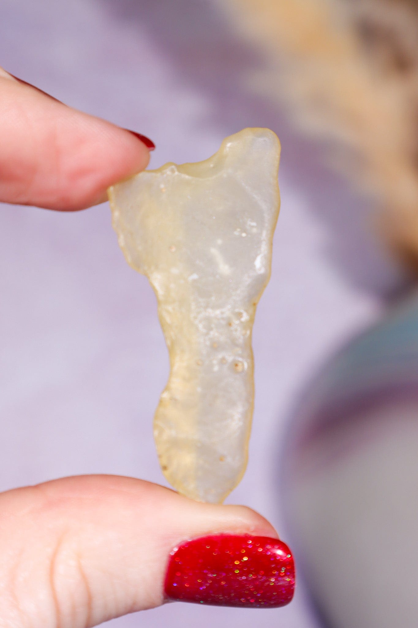 Libyan Desert Glass Tektite 4.55gr A-Grade Tektites Tali & Loz Crystals