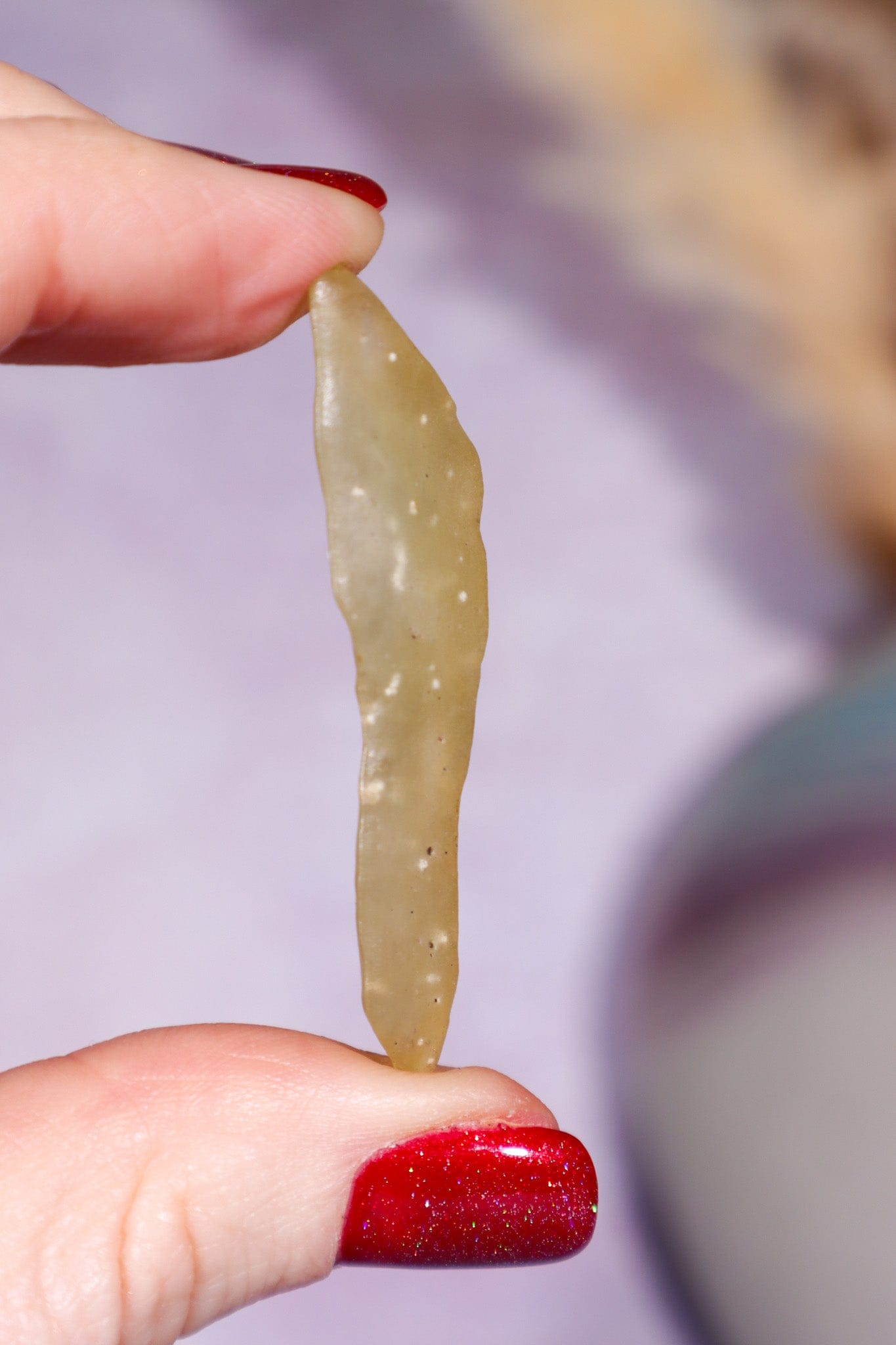 Libyan Desert Glass Tektite 4.55gr A-Grade Tektites Tali & Loz Crystals