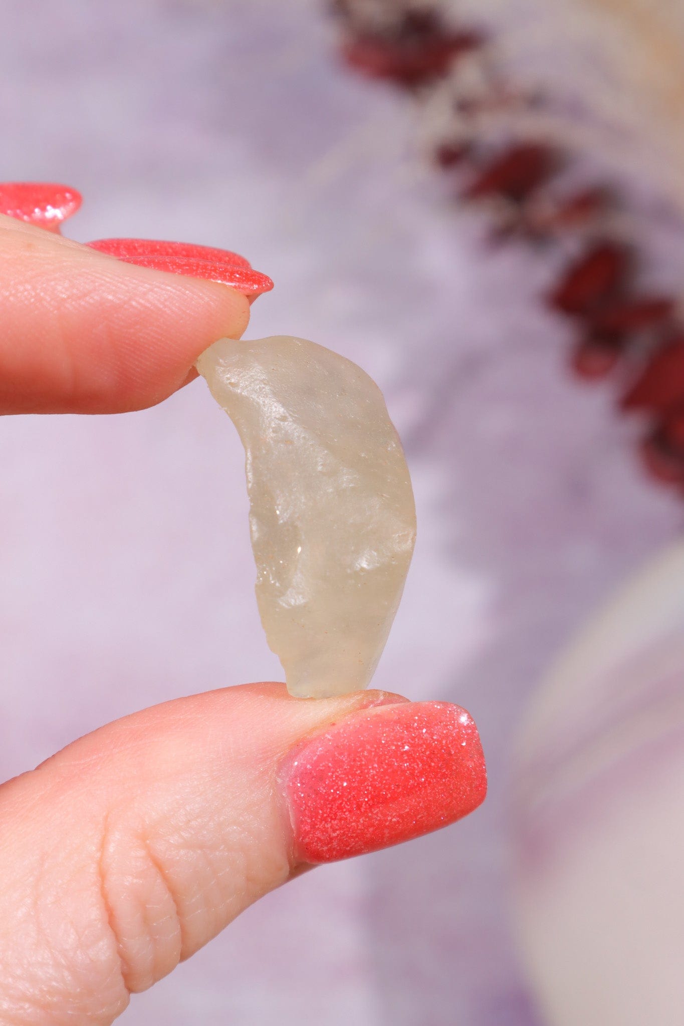 Libyan Desert Glass Tektite 4.92gr AA-Grade Tektites Tali & Loz Crystals