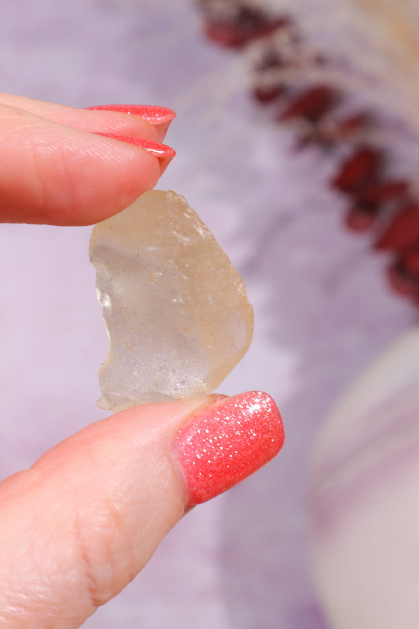 Libyan Desert Glass Tektite 4.92gr AA-Grade Tektites Tali & Loz Crystals