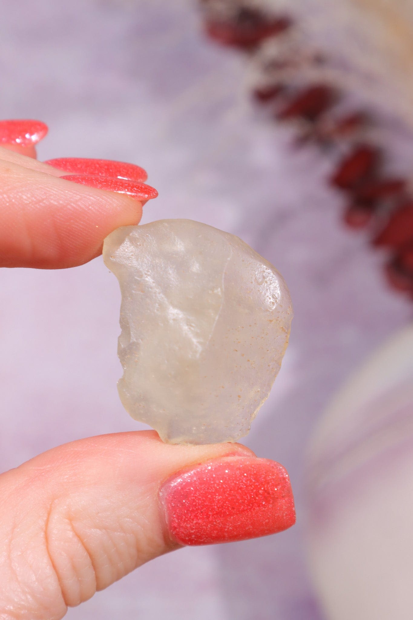 Libyan Desert Glass Tektite 4.92gr AA-Grade Tektites Tali & Loz Crystals