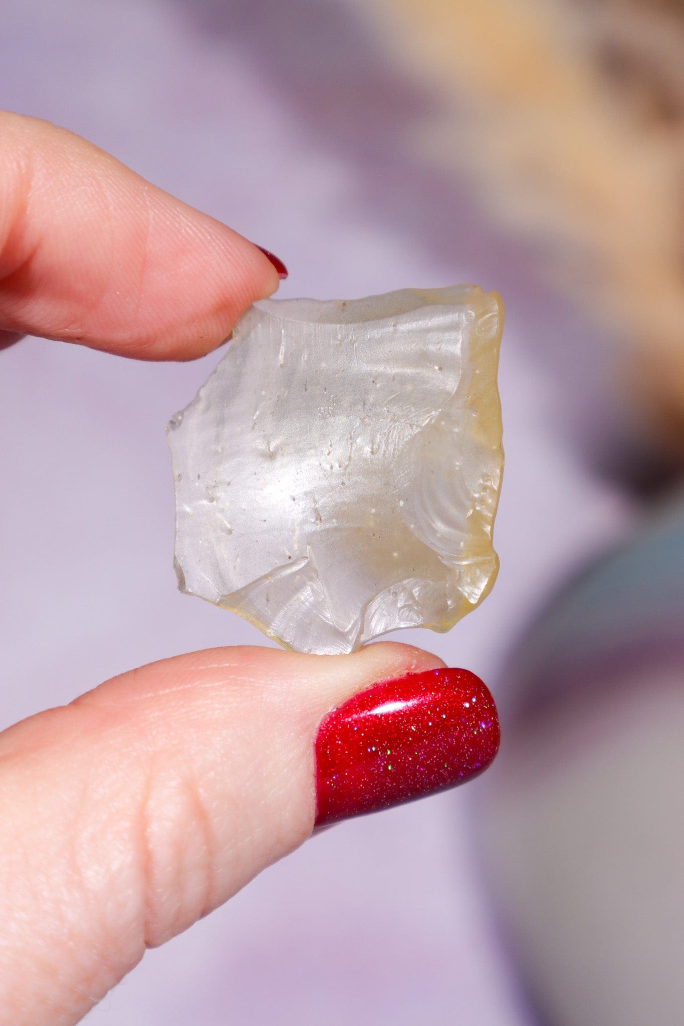 Libyan Desert Glass Tektite 4gr AA-Grade Tektites Tali & Loz Crystals