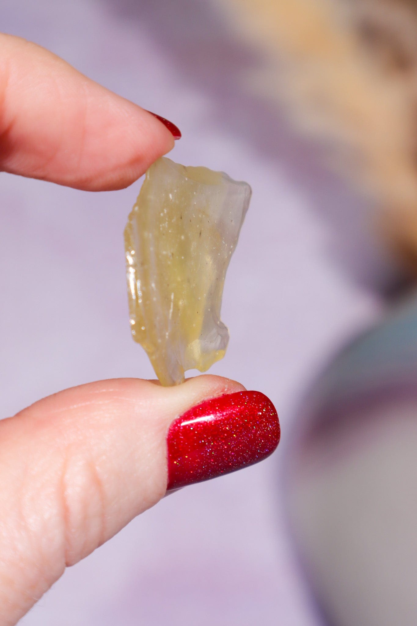 Libyan Desert Glass Tektite 4gr AA-Grade Tektites Tali & Loz Crystals