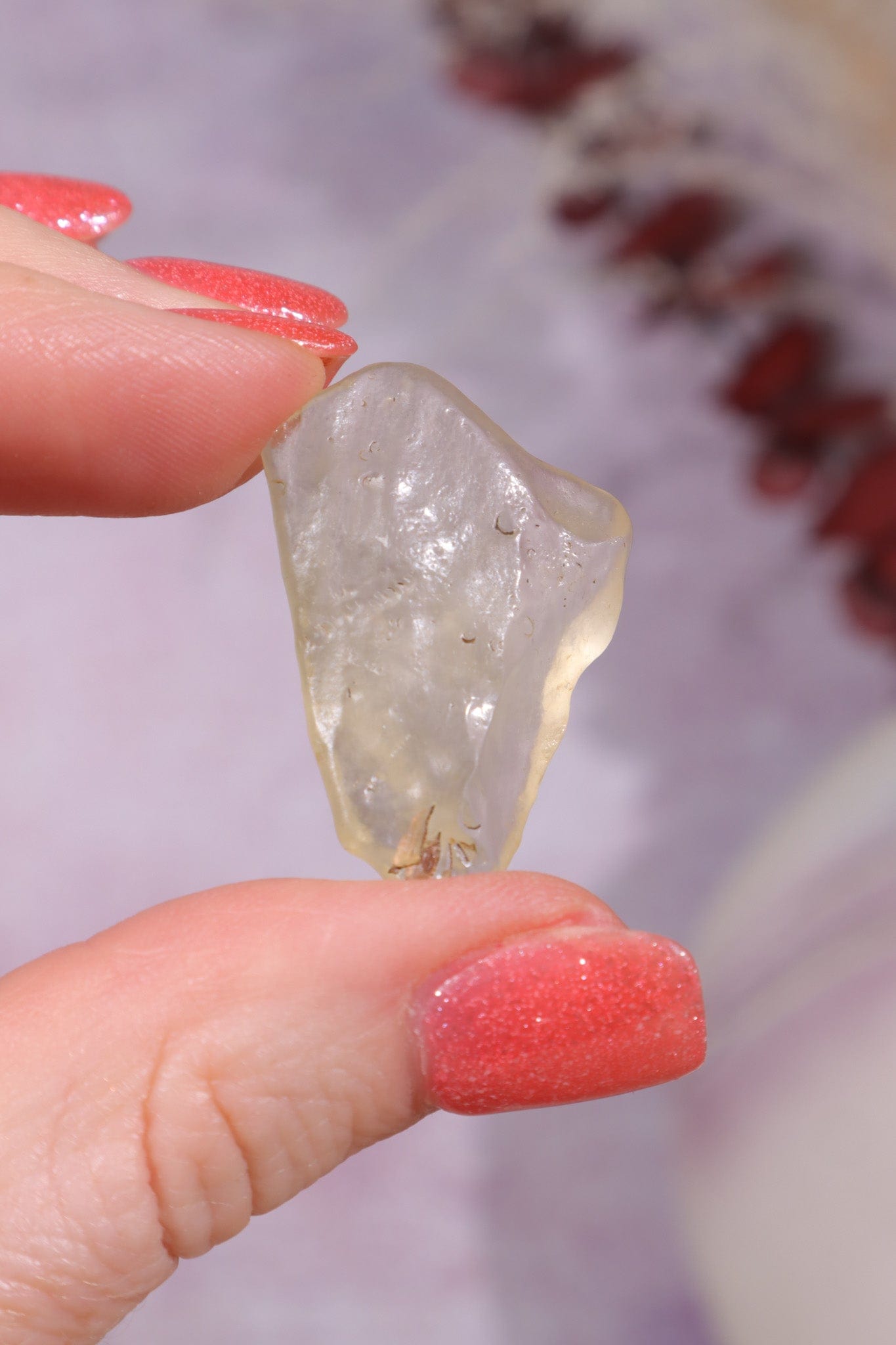 Libyan Desert Glass Tektite 5.46gr AA-Grade Tektites Tali & Loz Crystals