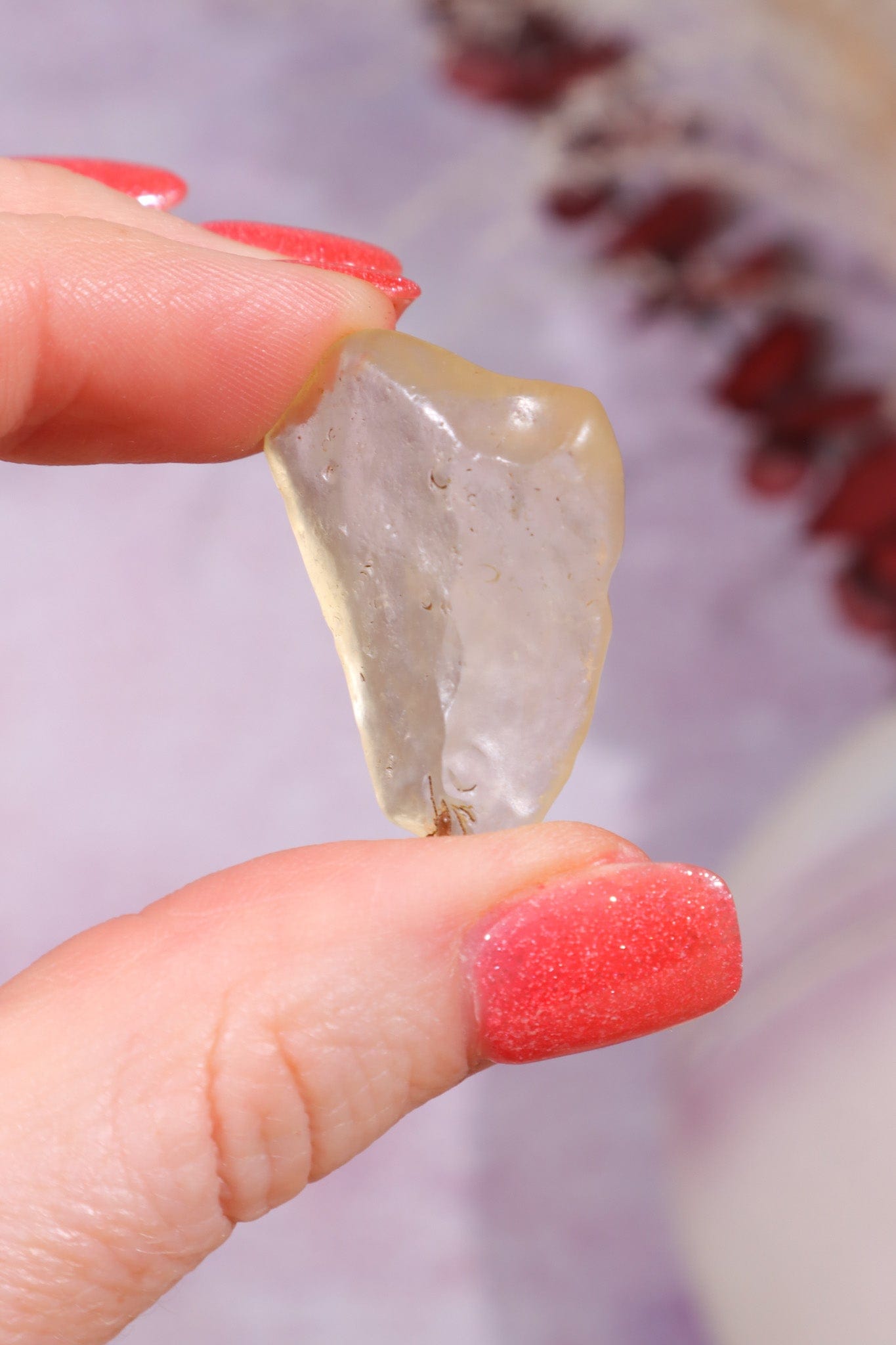 Libyan Desert Glass Tektite 5.46gr AA-Grade Tektites Tali & Loz Crystals