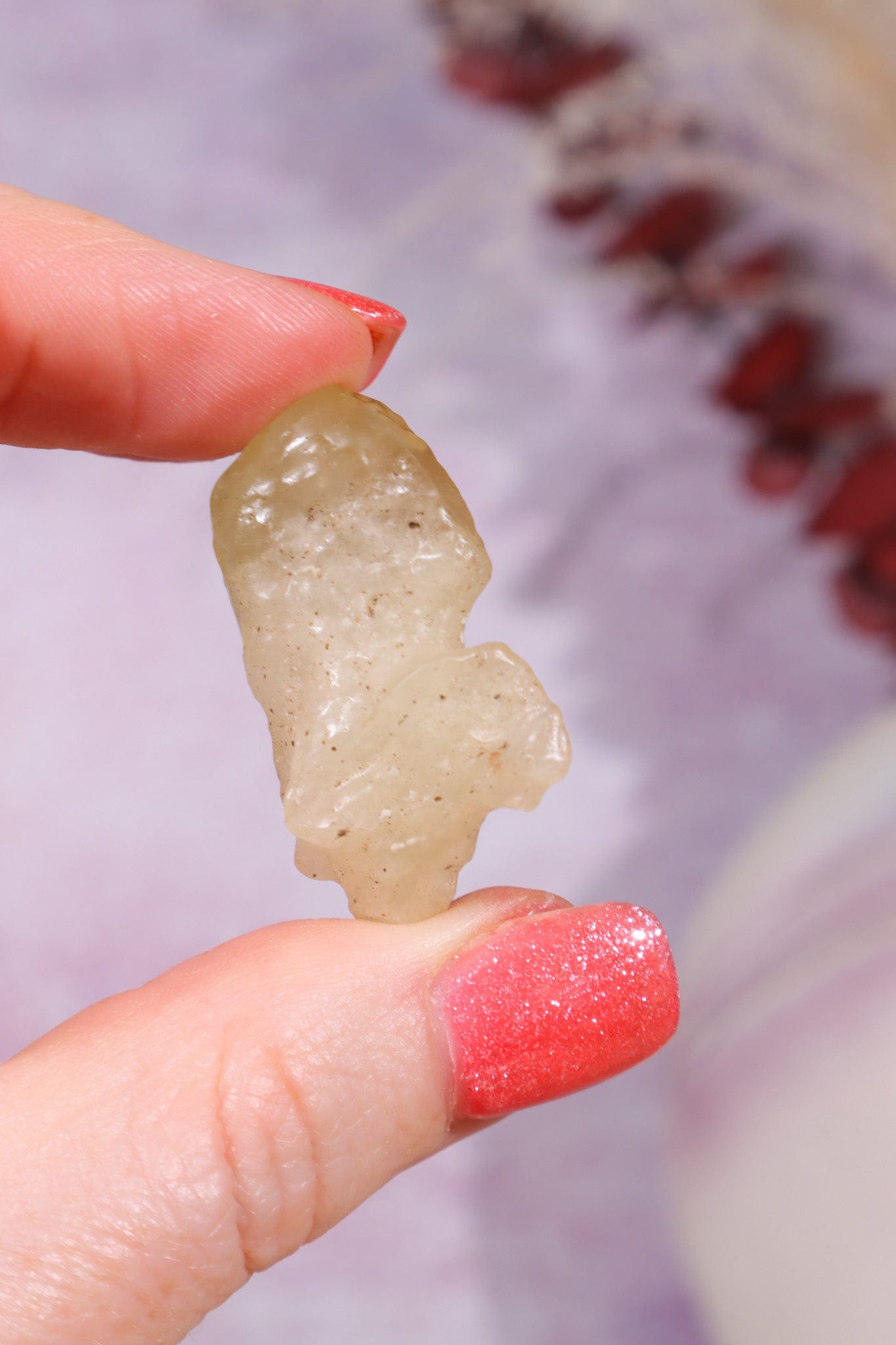 Libyan Desert Glass Tektite 7.54gr A-Grade Tektites Tali & Loz Crystals