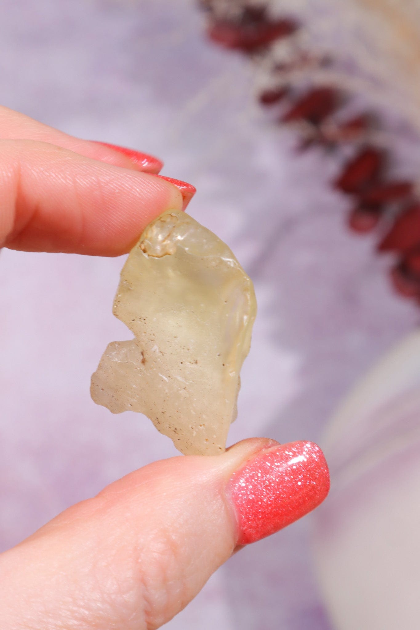 Libyan Desert Glass Tektite 7.54gr A-Grade Tektites Tali & Loz Crystals