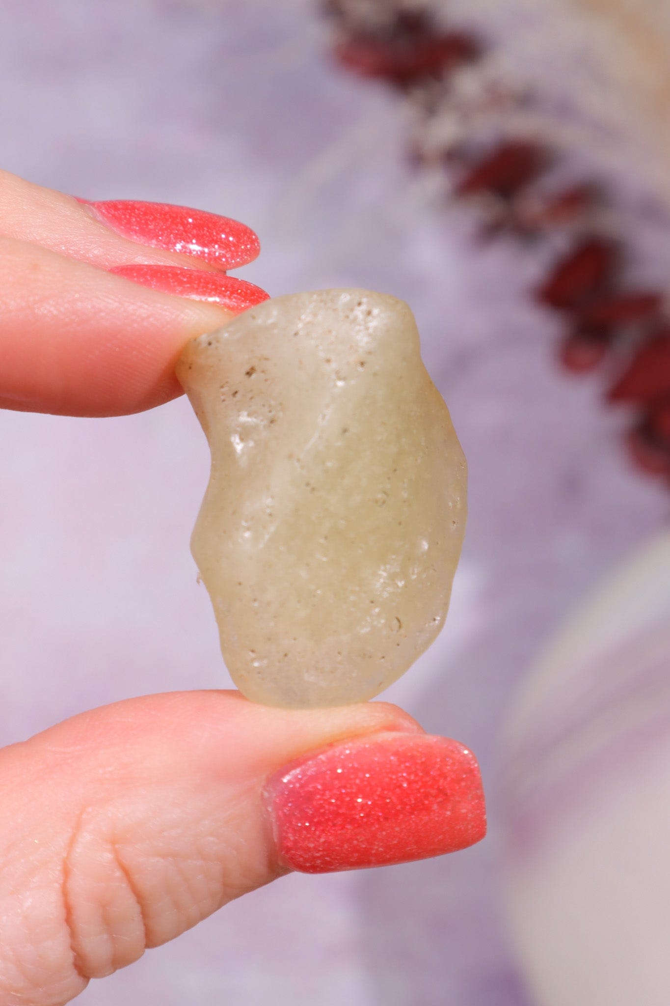 Libyan Desert Glass Tektite 8.25gr A-Grade Tektites Tali & Loz Crystals