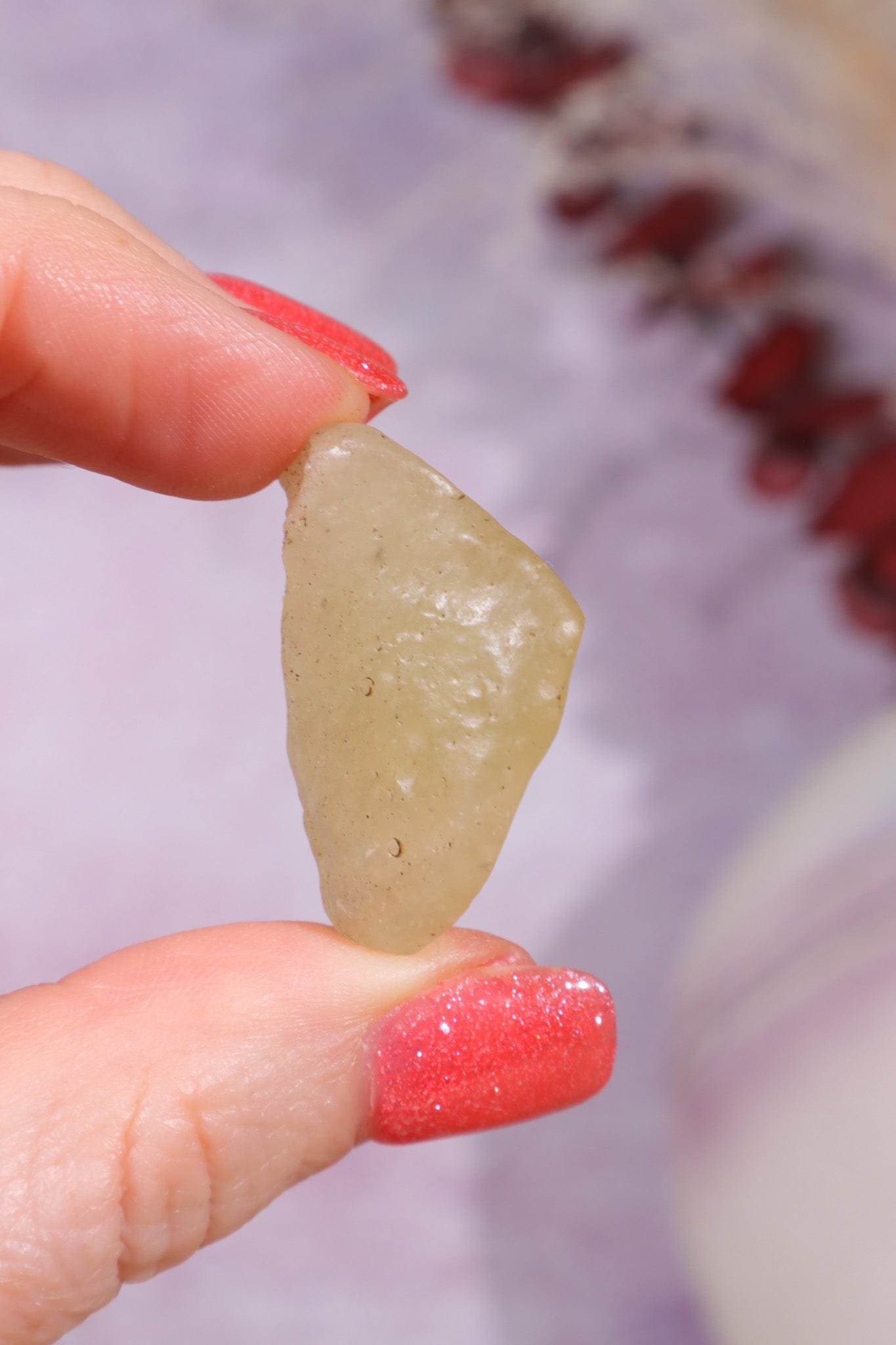 Libyan Desert Glass Tektite 8.25gr A-Grade Tektites Tali & Loz Crystals