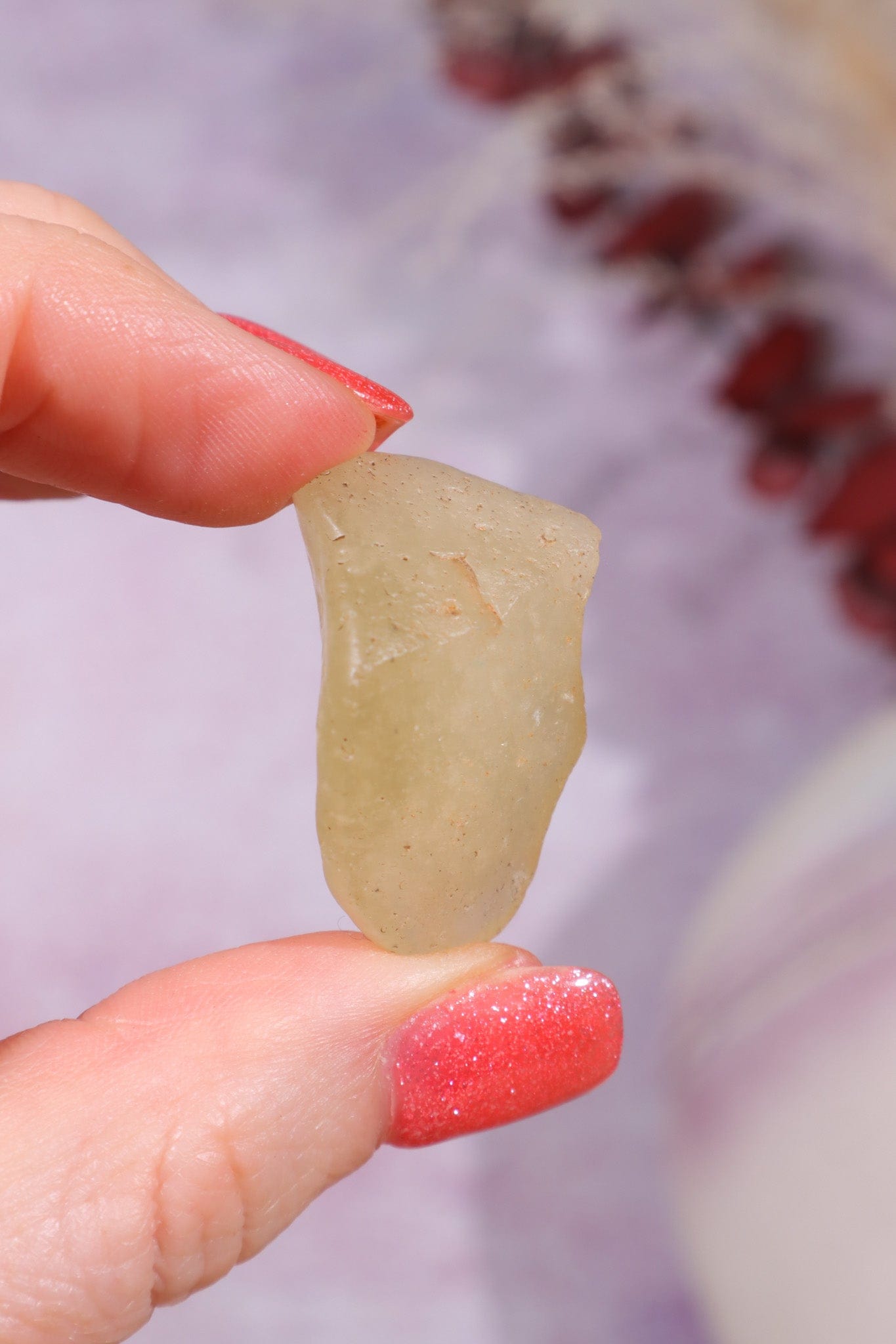 Libyan Desert Glass Tektite 8.25gr A-Grade Tektites Tali & Loz Crystals