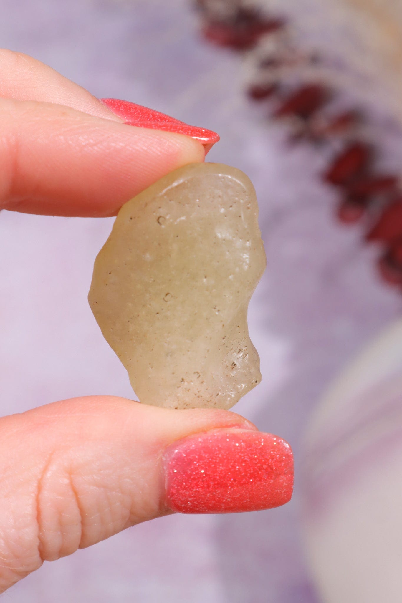 Libyan Desert Glass Tektite 8.25gr A-Grade Tektites Tali & Loz Crystals