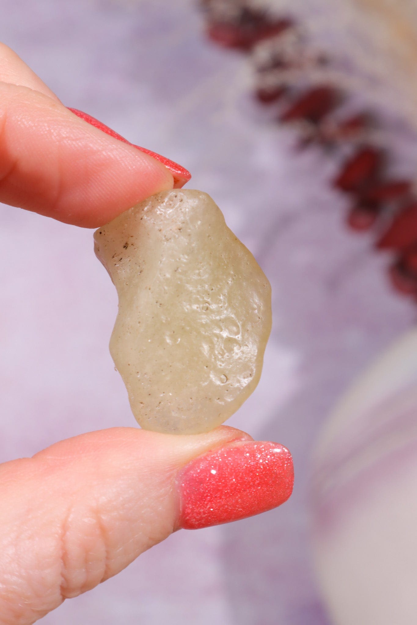 Libyan Desert Glass Tektite 8.25gr A-Grade Tektites Tali & Loz Crystals