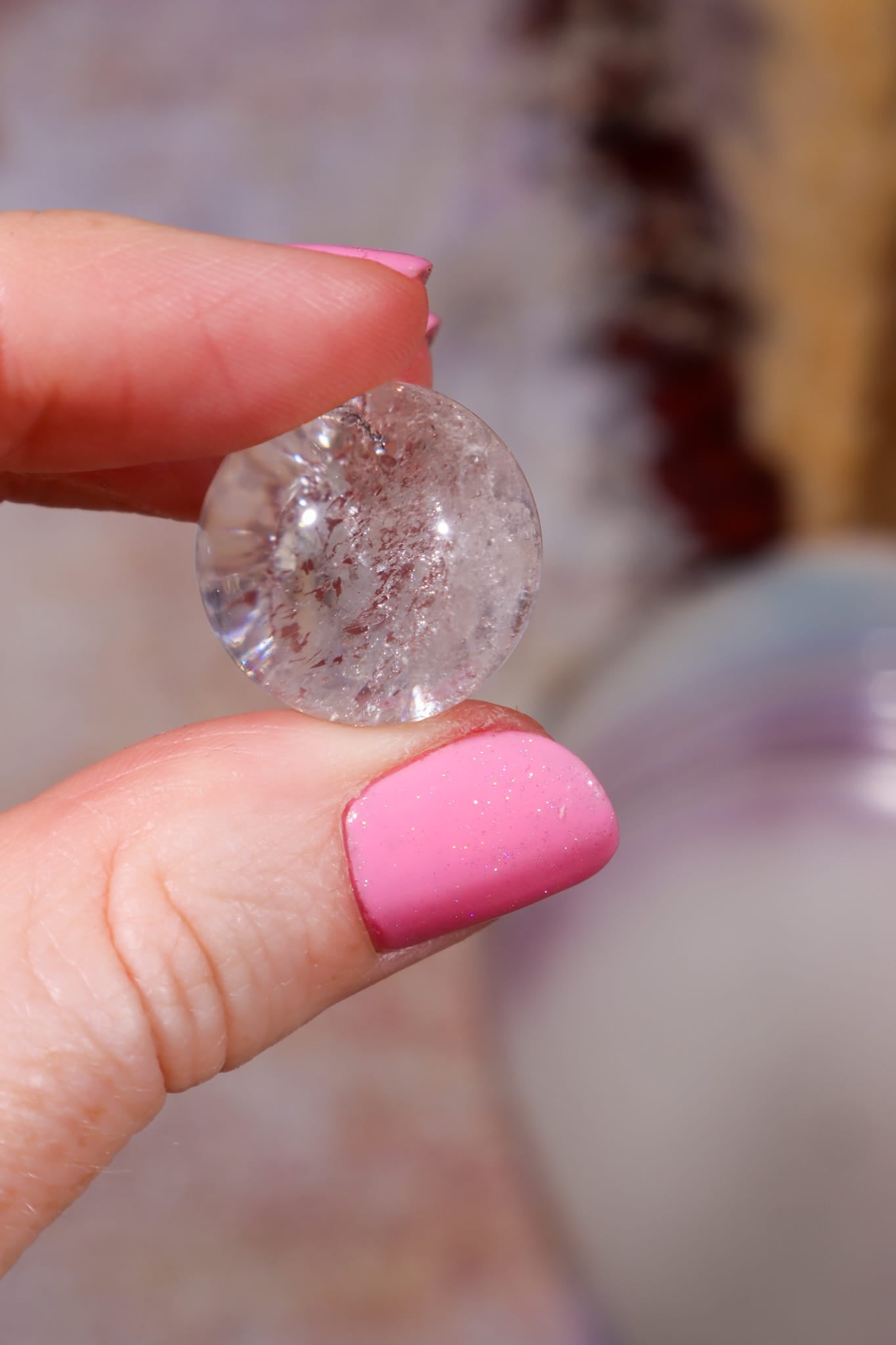 Lodalite Quartz Spheres | 18-22mm | Brazil sphere Tali & Loz Crystals