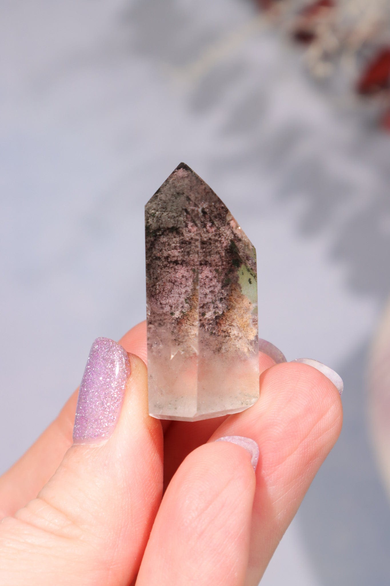 Lodalite Tower 3.4cm (Garden Quartz) Towers Tali & Loz Crystals