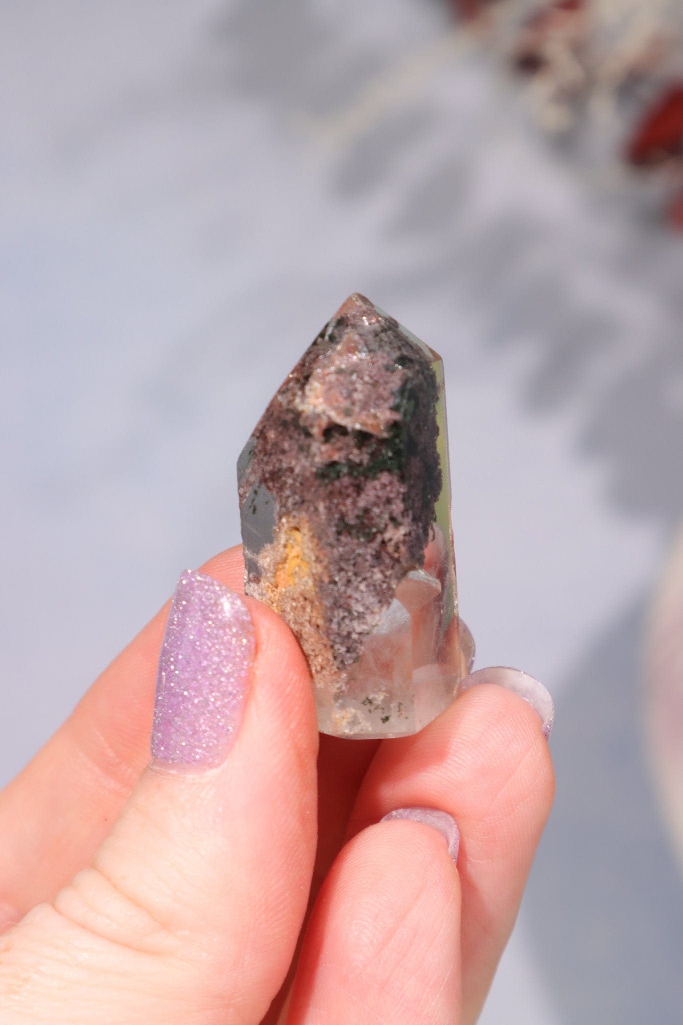 Lodalite Tower 3.4cm (Garden Quartz) Towers Tali & Loz Crystals