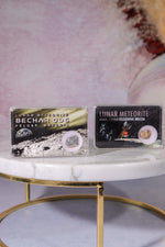 Lunar Meteorite, Bechar 006, Feldspathic Breccia, Algeria, Intuitively Chosen Meteorite Tali & Loz Crystals