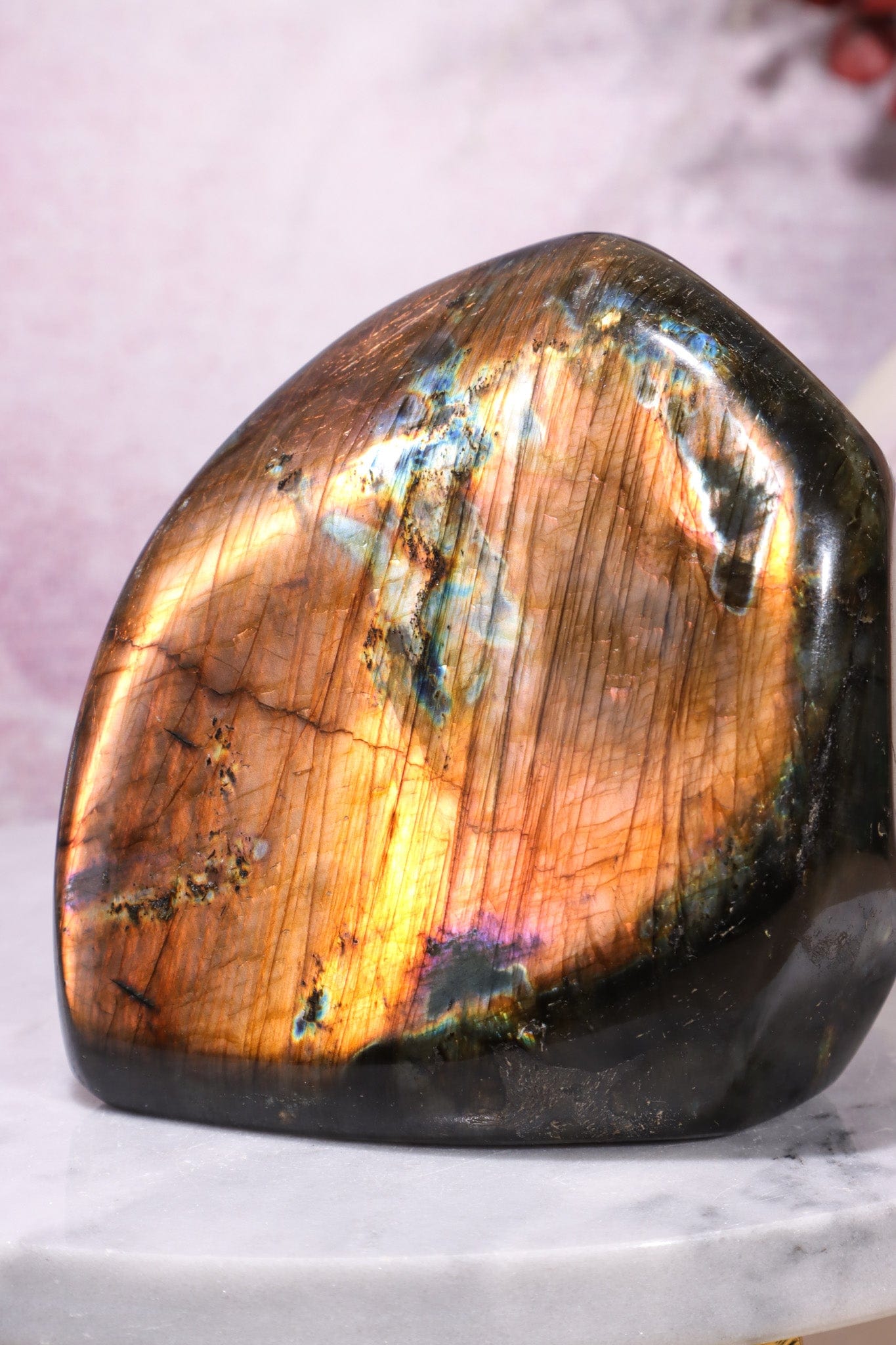 Madagascan Bronze Labradorite Freeform Freeform Tali & Loz Crystals