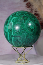 Malachite Sphere 1.8KG, Congo Spheres Tali & Loz Crystals