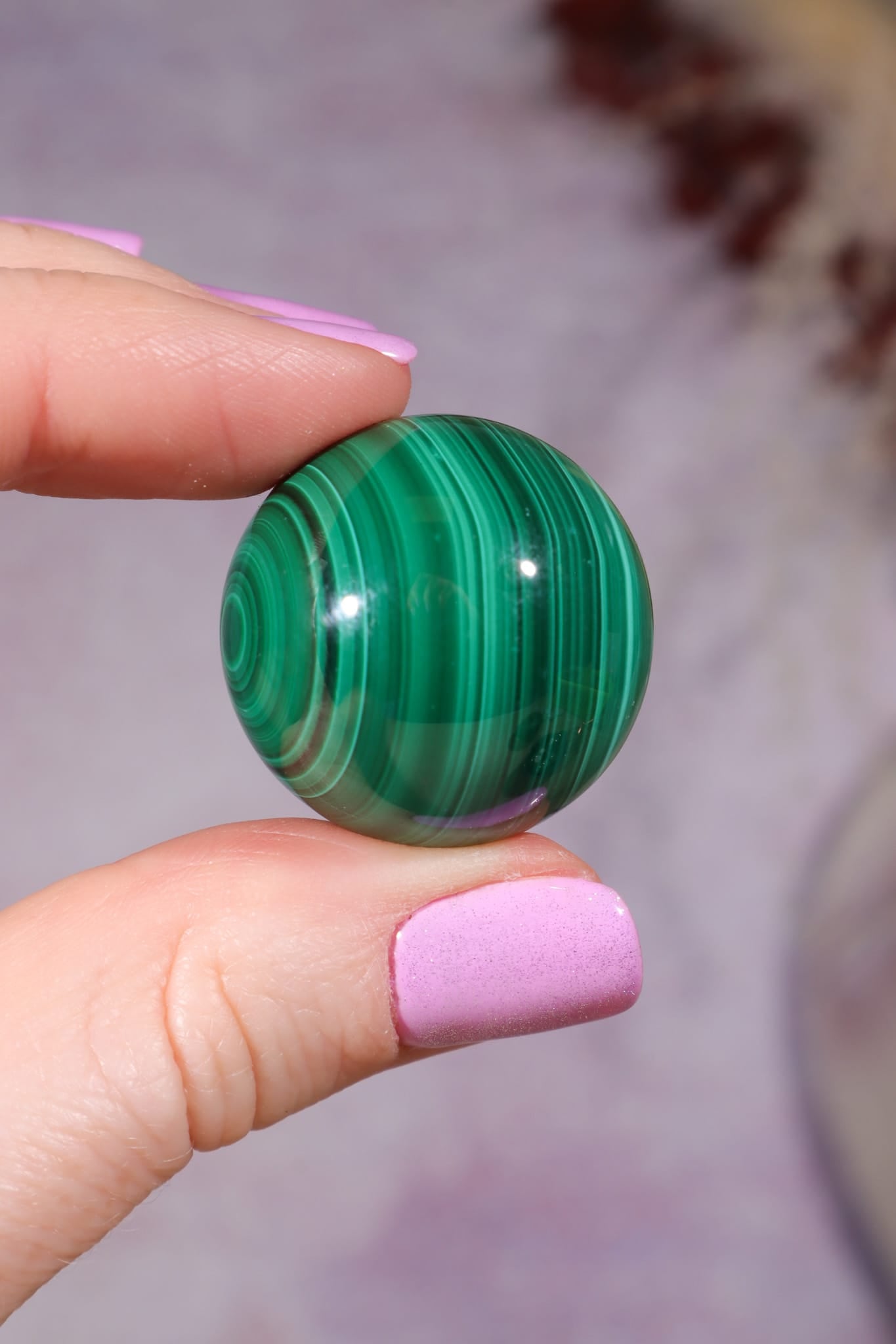 Malachite Spheres | 2-2.5cm | Congo Spheres Tali & Loz Crystals