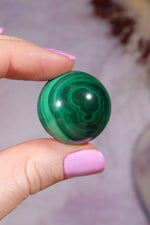 Malachite Spheres | 2-2.5cm | Congo Spheres Tali & Loz Crystals