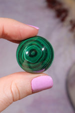 Malachite Spheres | 2-2.5cm | Congo Spheres Tali & Loz Crystals