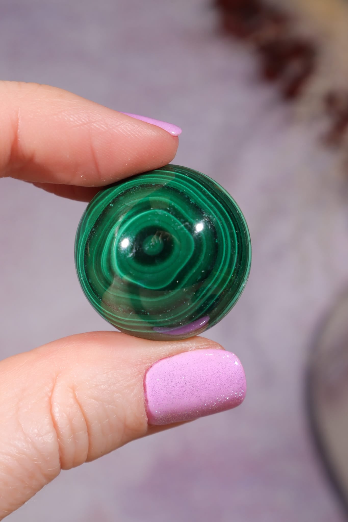 Malachite Spheres | 2-2.5cm | Congo Spheres Tali & Loz Crystals
