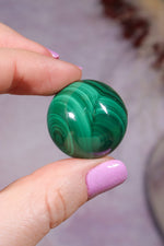 Malachite Spheres | 2-2.5cm | Congo Spheres Tali & Loz Crystals