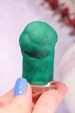 Malachite Stalactite 108gr | Zaire- Congo Minerals Tali & Loz Crystals