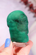 Malachite Stalactite 108gr | Zaire- Congo Minerals Tali & Loz Crystals