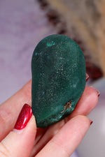 Malachite Stalactite 108gr , Zaire- Congo Minerals Tali & Loz Crystals