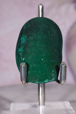 Malachite Stalactite 108gr , Zaire- Congo Minerals Tali & Loz Crystals