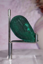 Malachite Stalactite 108gr , Zaire- Congo Minerals Tali & Loz Crystals