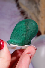 Malachite Stalactite 115gr , Zaire- Congo Minerals Tali & Loz Crystals