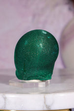 Malachite Stalactite 115gr , Zaire- Congo Minerals Tali & Loz Crystals