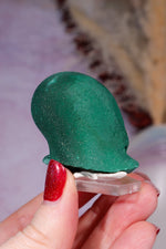 Malachite Stalactite 115gr , Zaire- Congo Minerals Tali & Loz Crystals