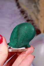 Malachite Stalactite 115gr , Zaire- Congo Minerals Tali & Loz Crystals