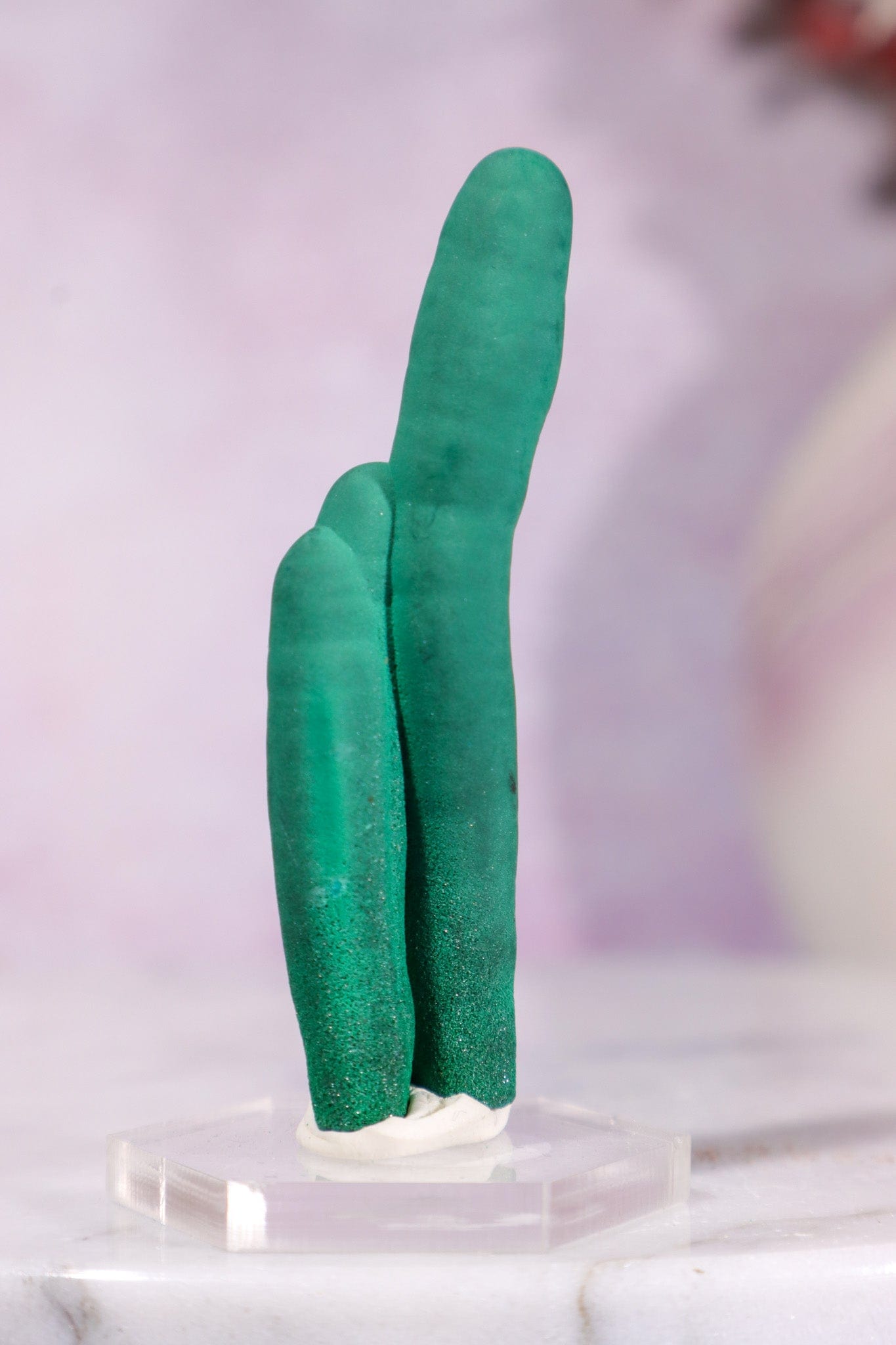 Malachite Stalactite 17gr | Zaire- Congo Minerals Tali & Loz Crystals
