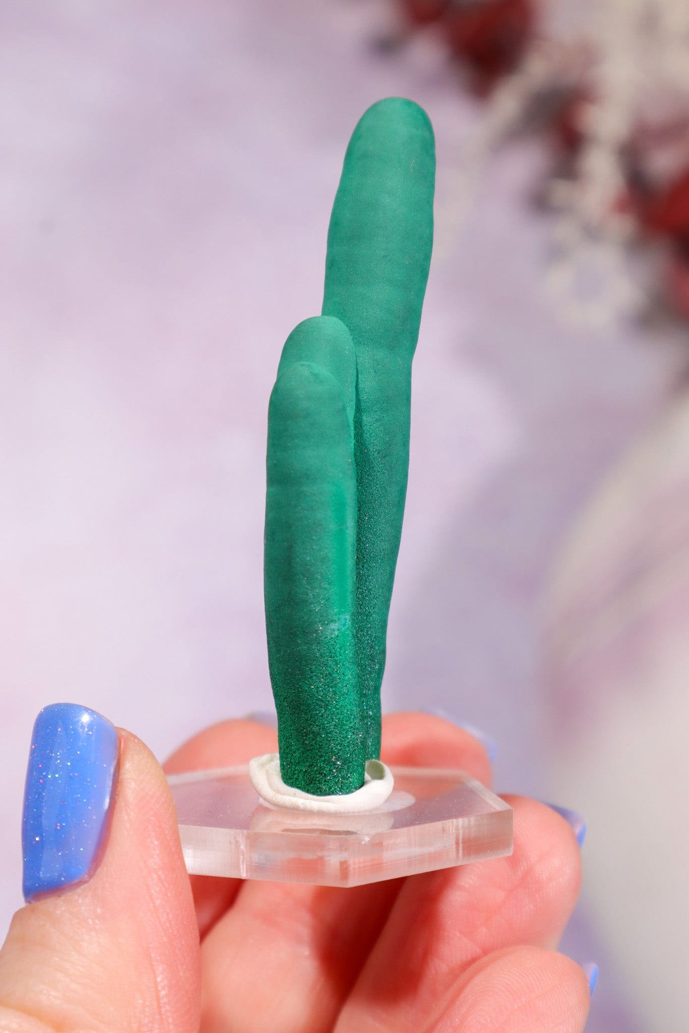 Malachite Stalactite 17gr | Zaire- Congo Minerals Tali & Loz Crystals