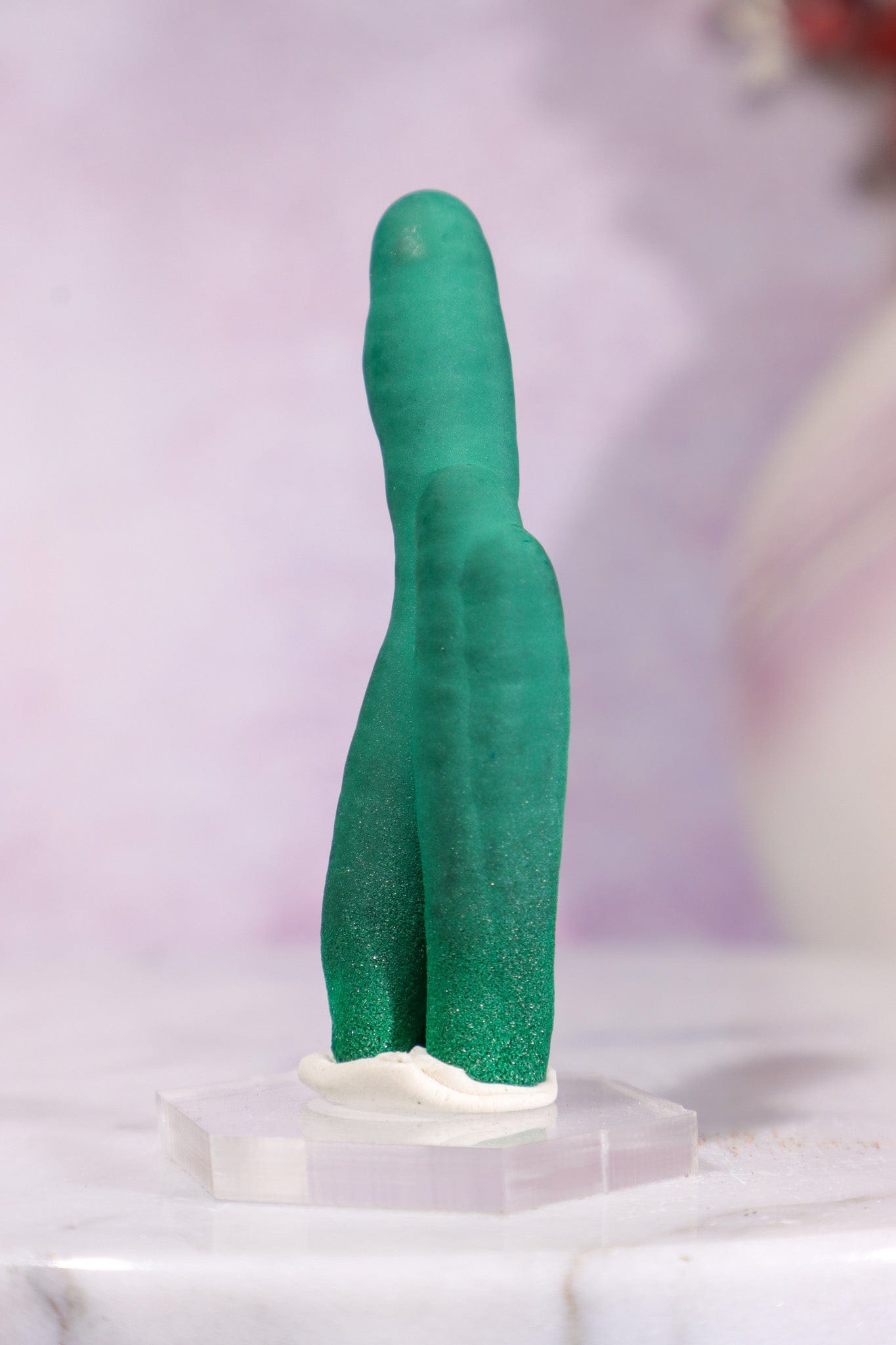 Malachite Stalactite 17gr | Zaire- Congo Minerals Tali & Loz Crystals