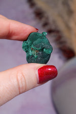 Malachite Stalactite 17gr , Zaire- Congo Minerals Tali & Loz Crystals