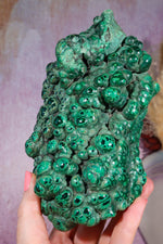 Malachite Stalactite | 18cm | Democratic Republic of Congo Minerals Tali & Loz Crystals