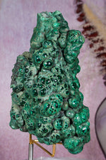 Malachite Stalactite | 18cm | Democratic Republic of Congo Minerals Tali & Loz Crystals