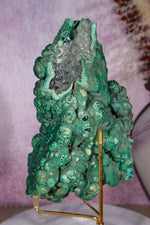 Malachite Stalactite | 18cm | Democratic Republic of Congo Minerals Tali & Loz Crystals