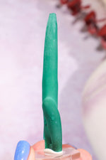 Malachite Stalactite 24gr | Zaire- Congo Minerals Tali & Loz Crystals