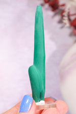 Malachite Stalactite 24gr | Zaire- Congo Minerals Tali & Loz Crystals