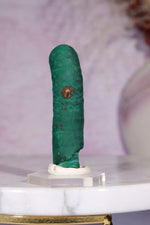 Malachite Stalactite 28gr, Zaire- Congo Minerals Tali & Loz Crystals