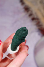 Malachite Stalactite 29gr,  Zaire- Congo Minerals Tali & Loz Crystals