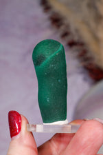 Malachite Stalactite 36gr , Zaire- Congo Minerals Tali & Loz Crystals